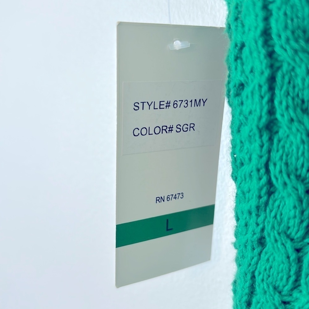 TAYLOR Crochet Bodycon Green Dress NWT - Picture 3 of 6